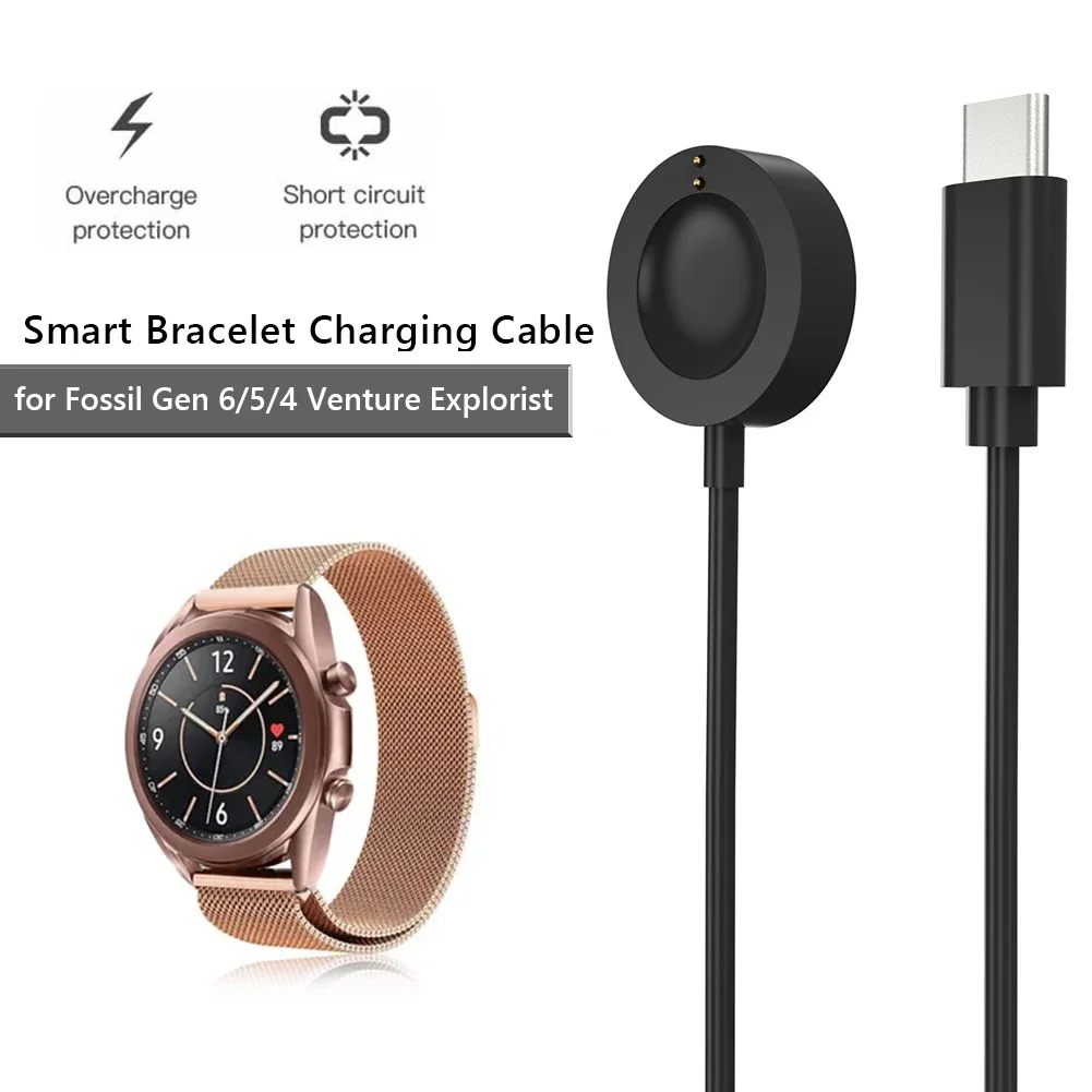 Fossil Watches Smartwatch Gen 6 - Base de carga rápida magnética USB