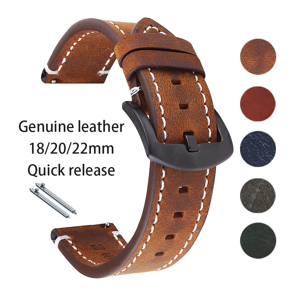 Watches Rolex Smartwatch - Correa de reloj Retro de cuero