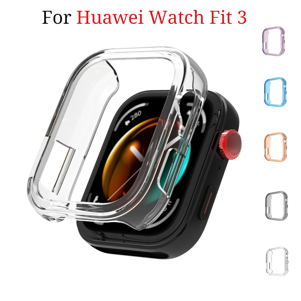 Huawei Smartwatch Watch Fit - Funda de TPU suave para reloj