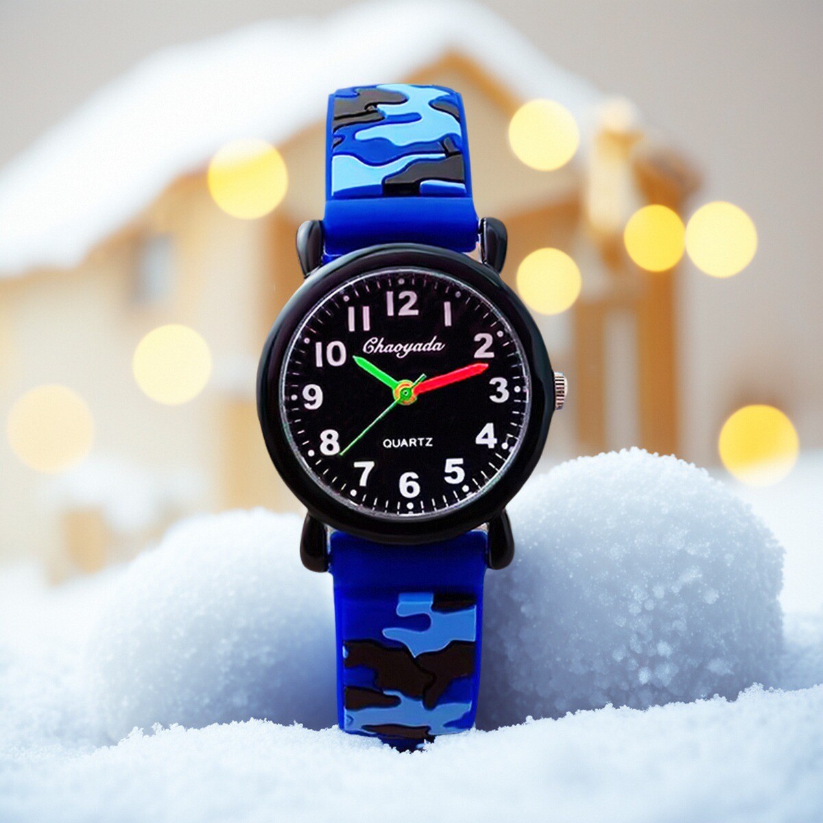 Smartwatch Watches For Boys - Relojes de pulsera analógicos de cuarzo