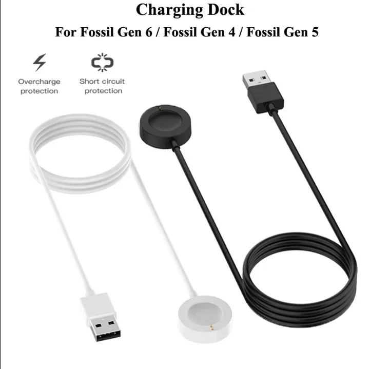 Fossil Watches Smartwatch Gen 6 - Base de Carga Magnética USB Rápida
