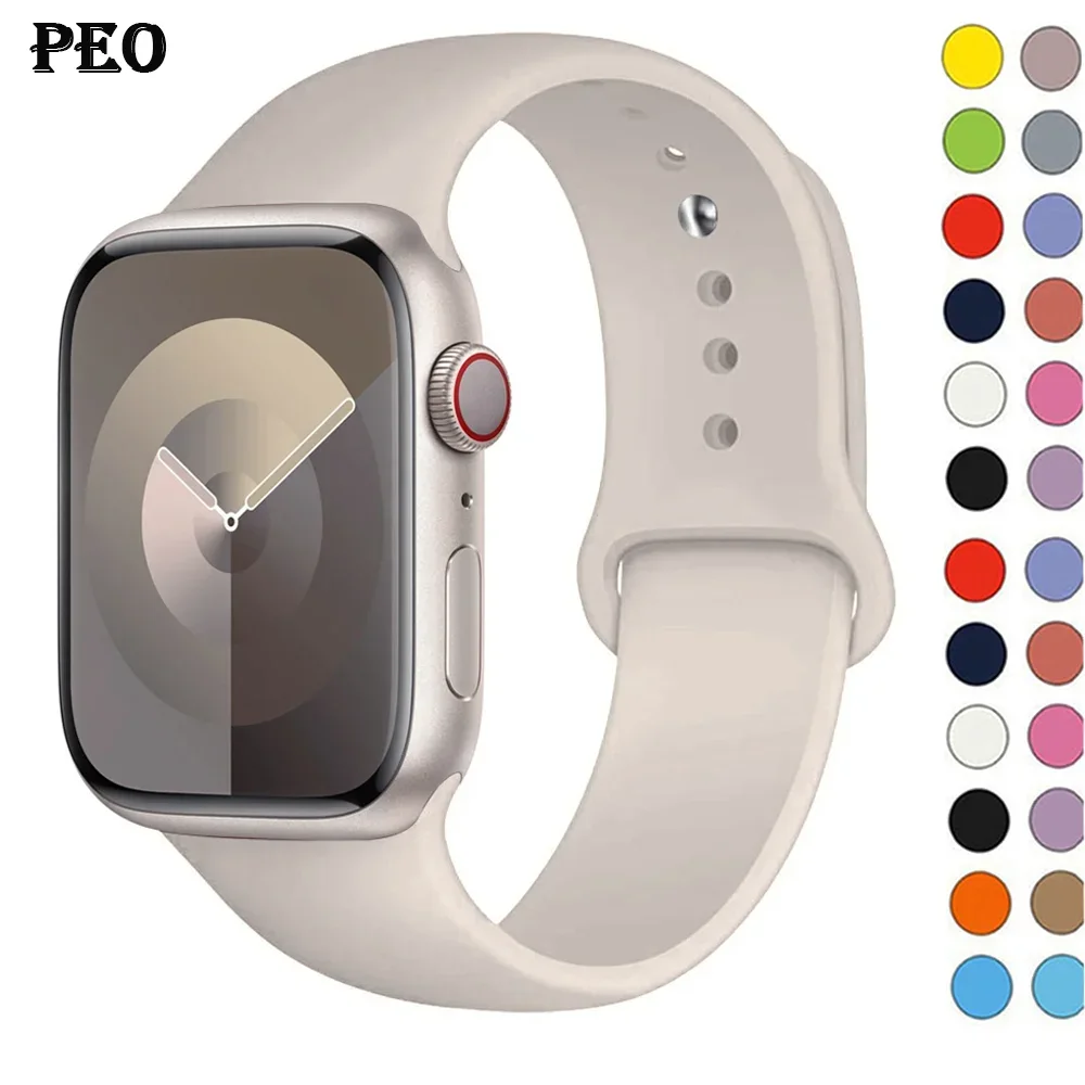 Smartwatch Apple Watches For Women - Correa de silicona para Apple Watch,