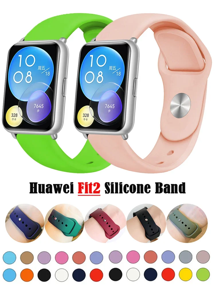 Huawei Smartwatch Watch Fit - Correa deportiva para Huawei Watch FIT