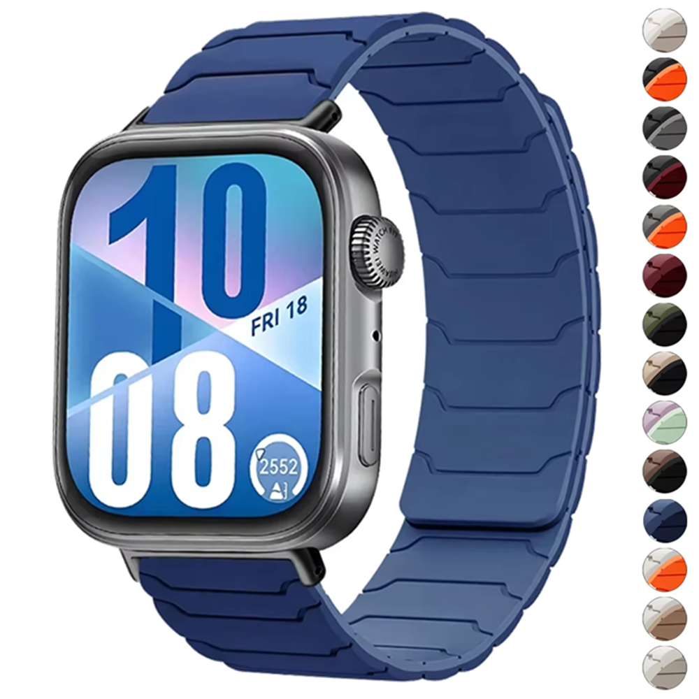 Huawei Smartwatch Watch Fit - Correa magnética de silicona para Huawei