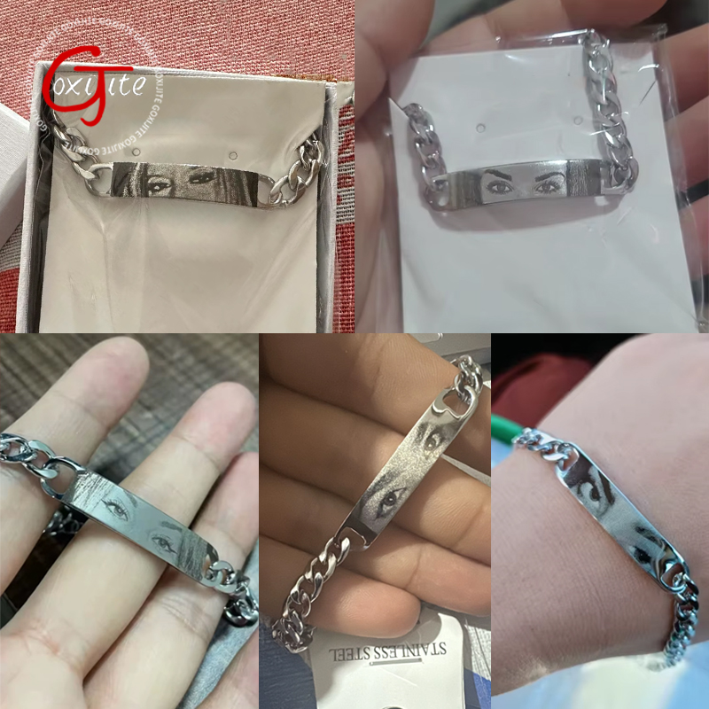 Smartwatch Sports Watches For Men - Goxijite-brazalete con foto de ojos personalizado