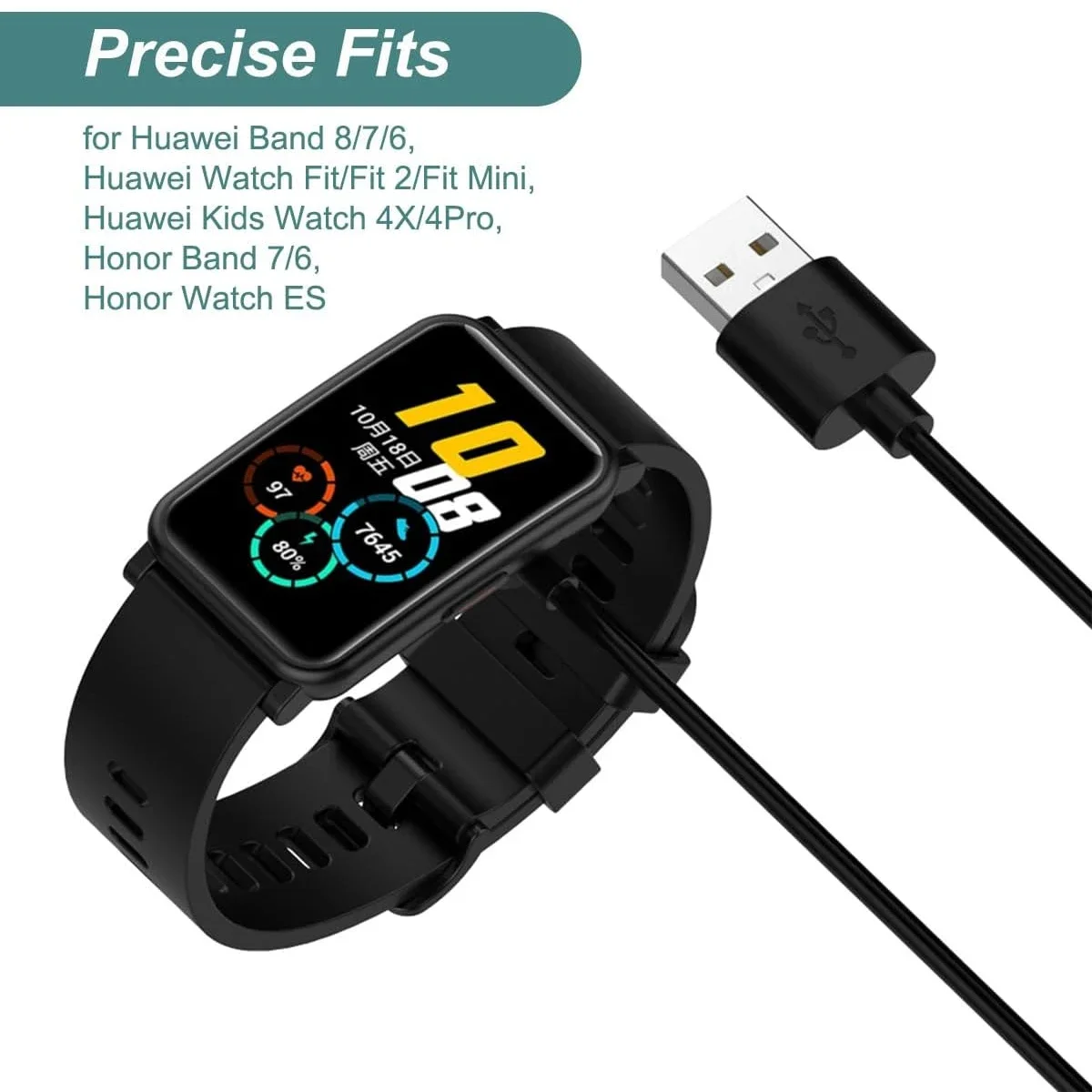 Huawei Smartwatch Watch Fit - Reemplazo del cargador del reloj inteligente