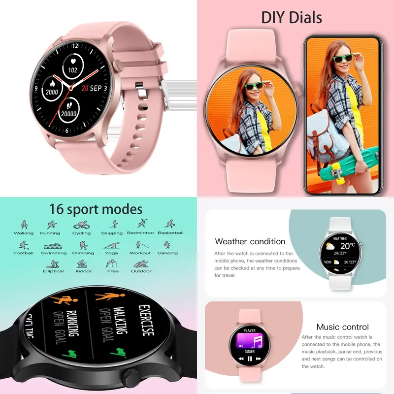 Watch Smart Smartwatch - Reloj Inteligente SENBONO MAX8 para Hombre