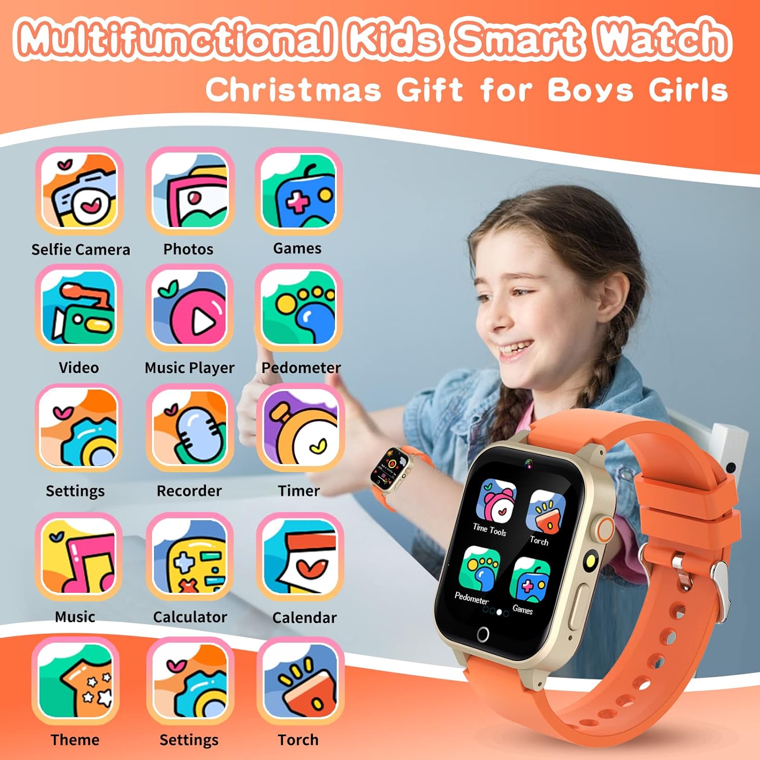 Smartwatch Watches For Boys - Juegos para niños Reloj inteligente para