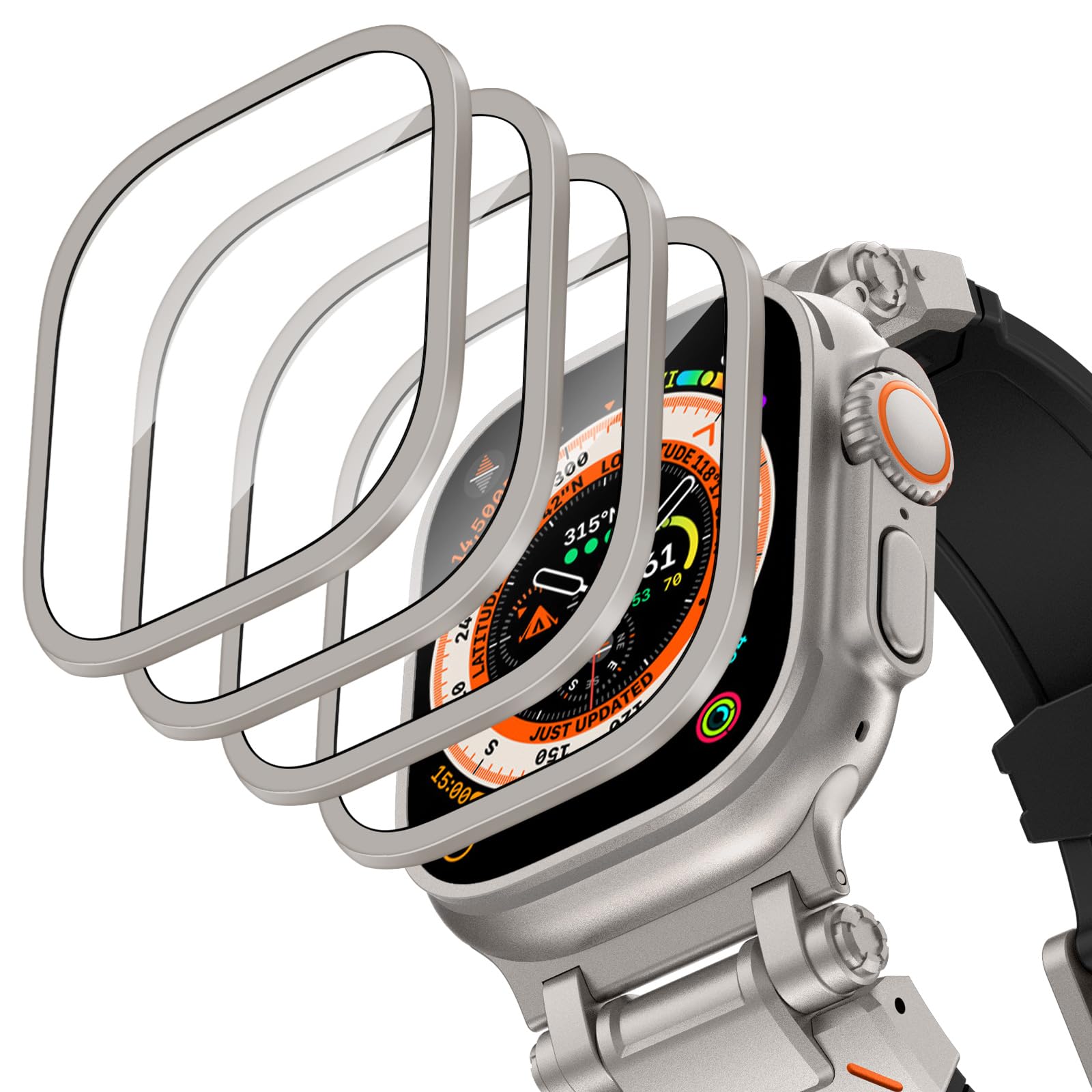 Smartwatch Apple Watches For Women - Funda de aleación de aluminio +