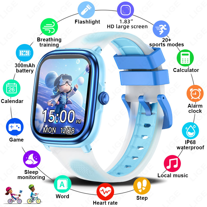 French Connection Watches Smartwatch App - Reloj inteligente LIGE para niños y