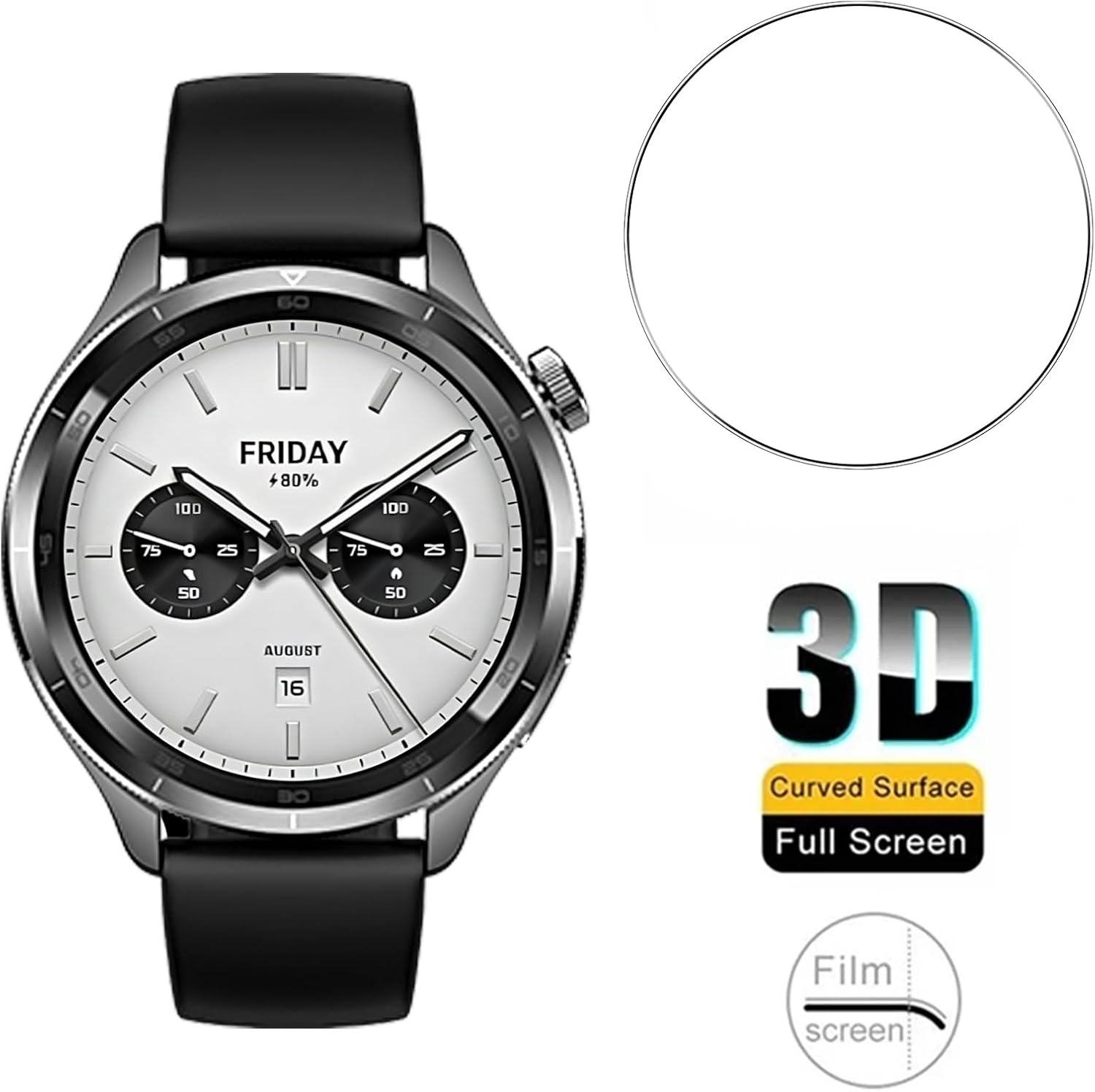 Protector de pantalla de vidri - Smartwatch Watches Xiaomi reseña y precio