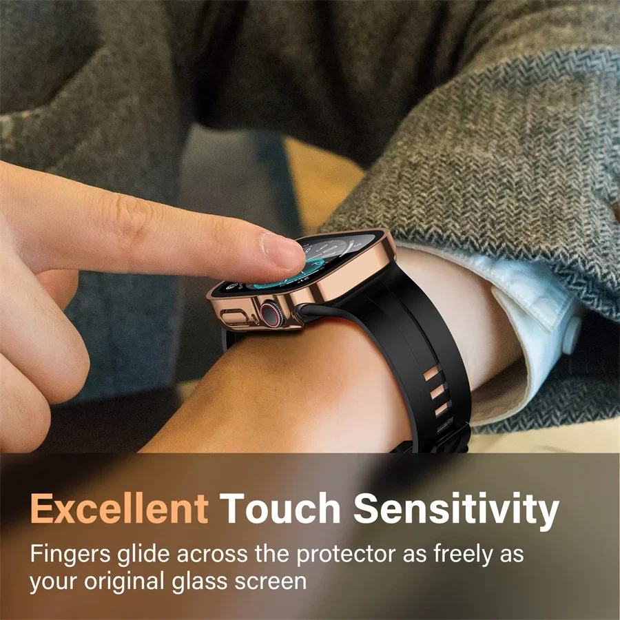 Vidrio + funda para Apple Watc - Smartwatch Apple Watches For Women reseña y precio