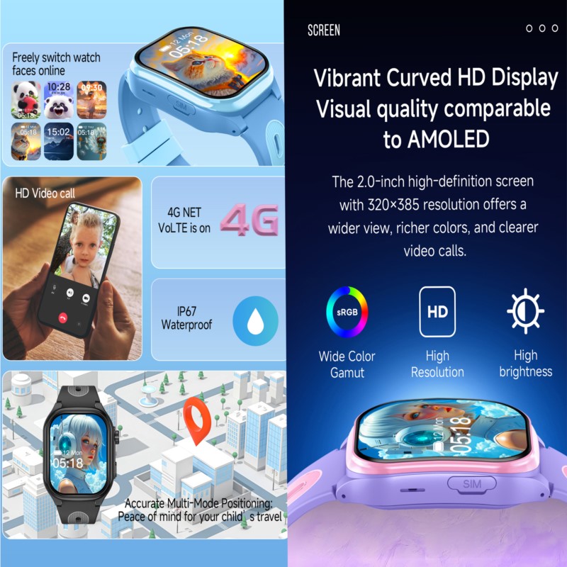Reloj Inteligente 4G para Niño - Smartwatch Watches For Boys reseña y precio