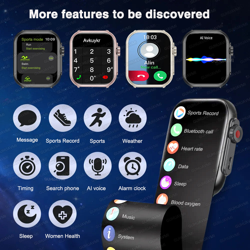 Para reloj IOS Ultra 2 SE homb - Smartwatch Watches Brands For Women reseña y precio