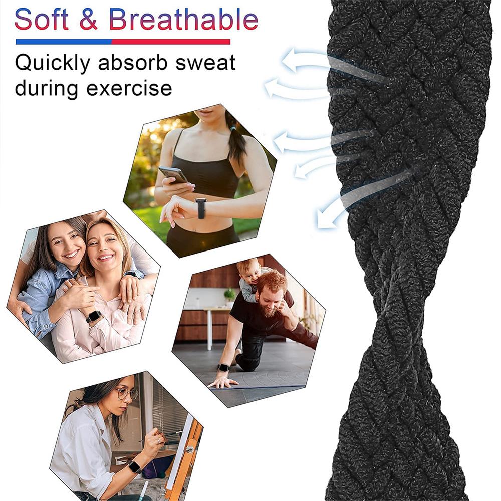 Braided Solo Loop For Apple wa - Smartwatch Apple Watches For Women reseña y precio