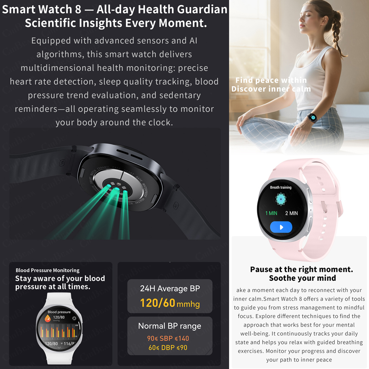 Reloj Inteligente 2026 con GPS - Smartwatch Watches Price reseña y precio