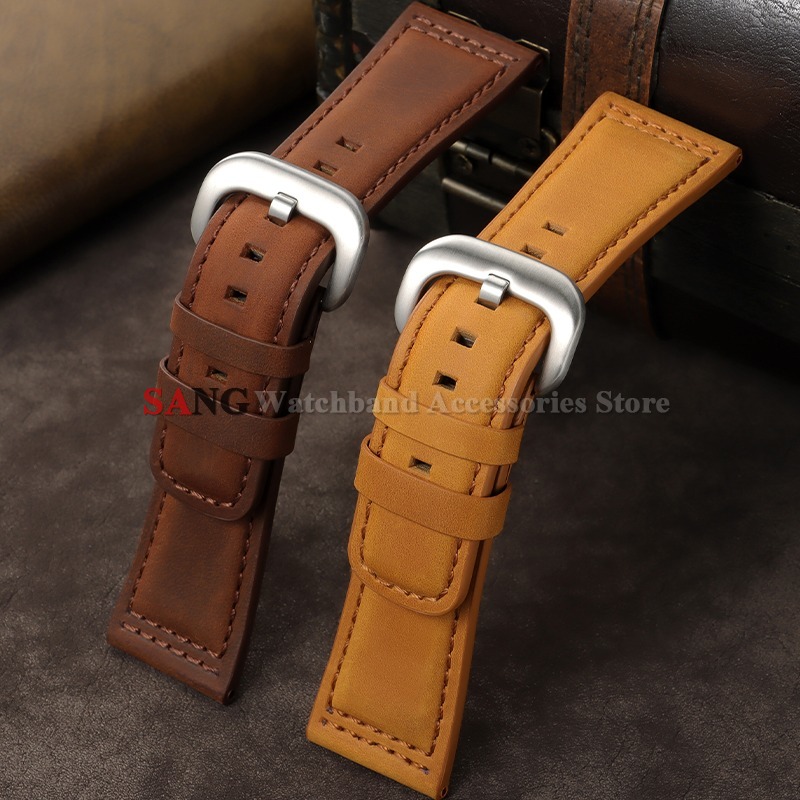 Correa de reloj de cuero vinta - Watches Rolex Smartwatch reseña y precio