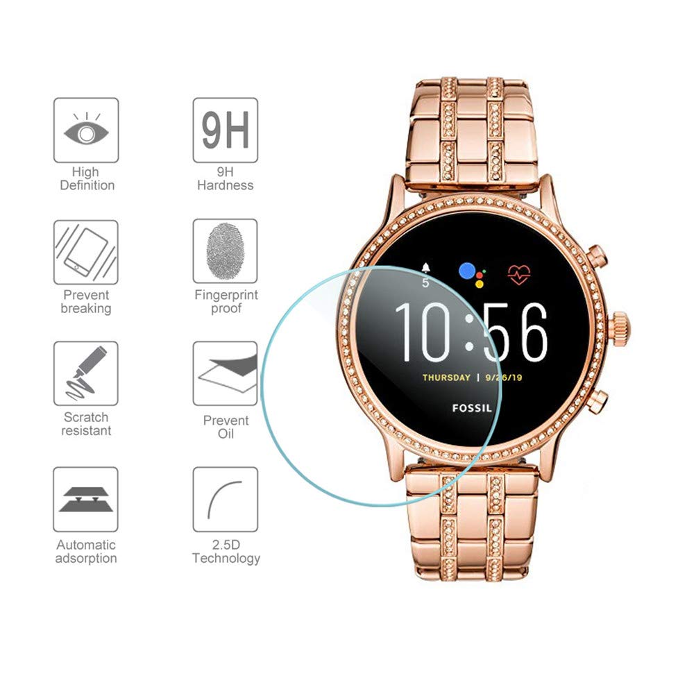 Vidrio templado de 2 piezas pa - Fossil Watches Smartwatch Gen 6 reseña y precio