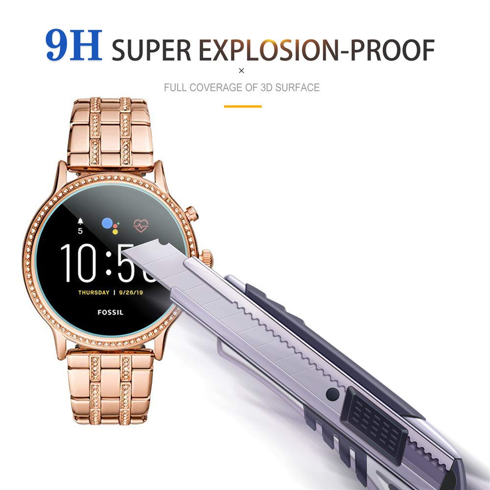 Vidrio templado de 2 piezas pa - Fossil Watches Smartwatch Gen 6 reseña y precio