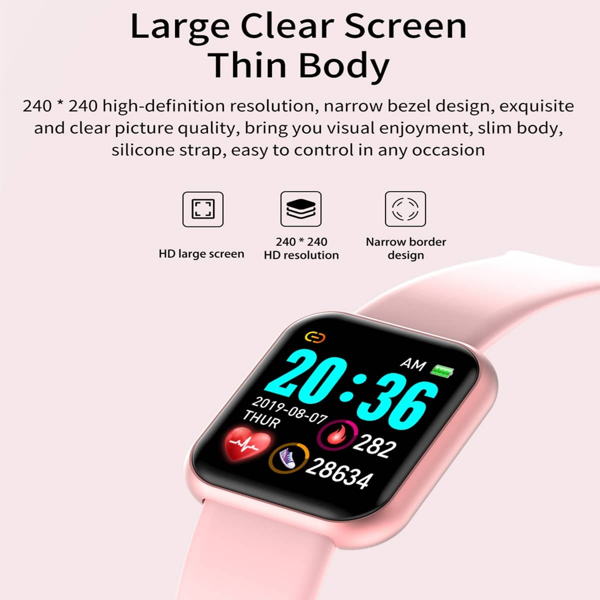 Reloj inteligente Y68 D20 para - Smartwatch Sports Watches For Men reseña y precio