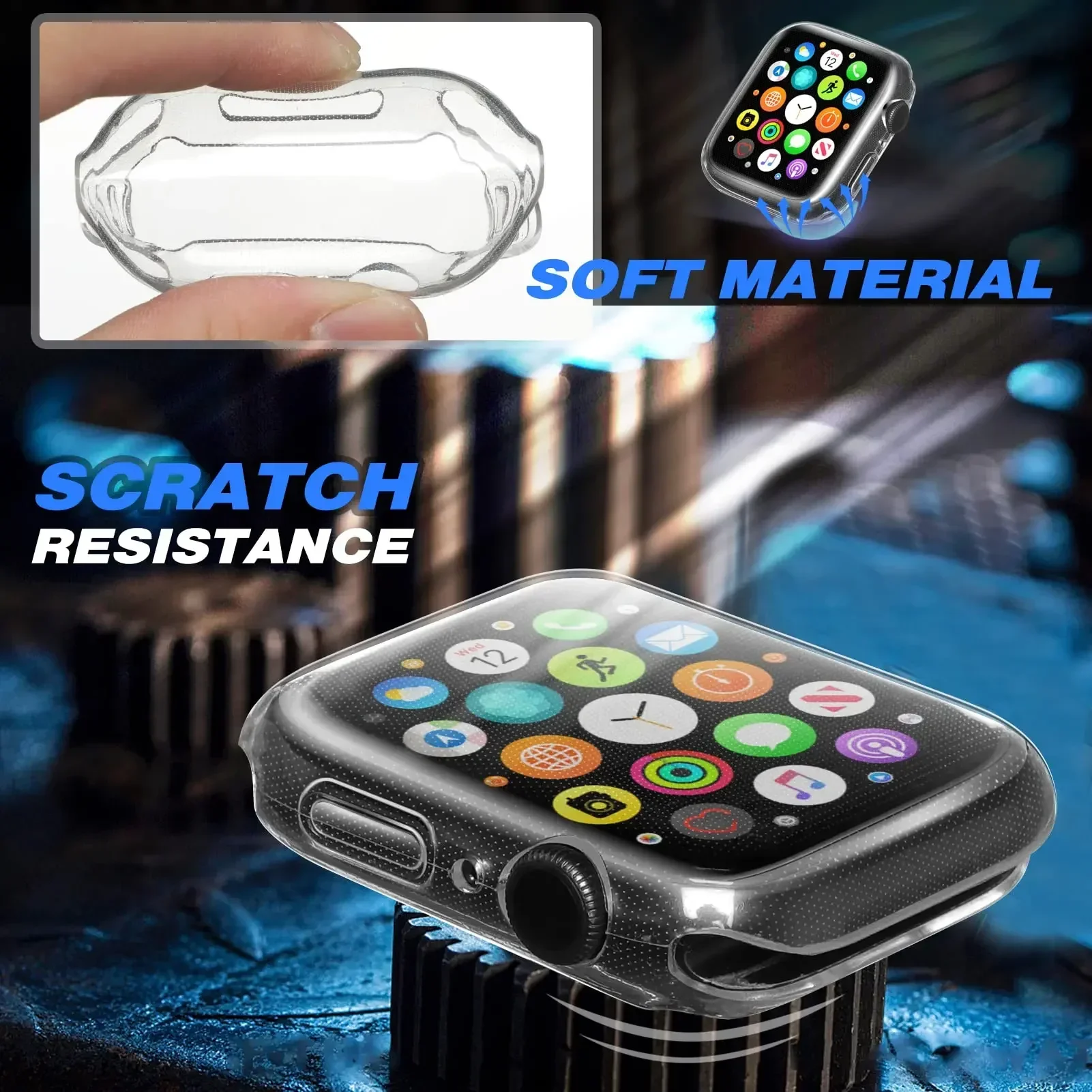 Funda para Apple Watch Case 44 - Smartwatch Apple Watches For Women reseña y precio