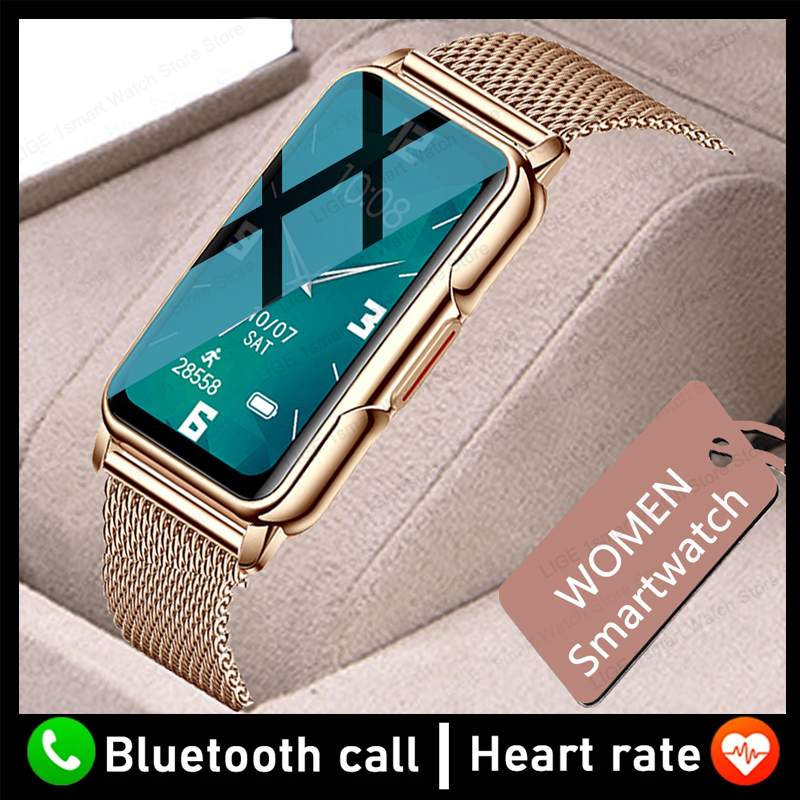 LIGE-reloj inteligente deporti - Smartwatch Watches Brands For Women reseña y precio
