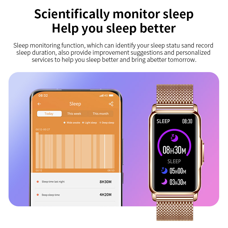 LIGE-reloj inteligente deporti - Smartwatch Watches Brands For Women reseña y precio