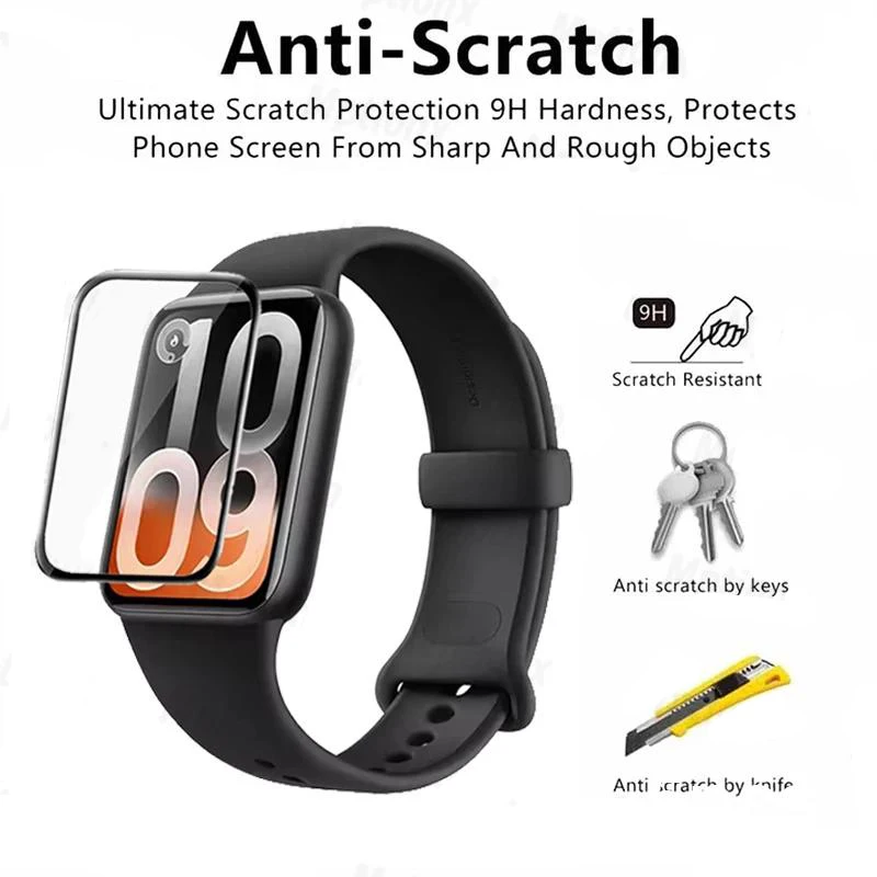 1-5 protectores de pantalla pa - Smartwatch Watches Xiaomi reseña y precio