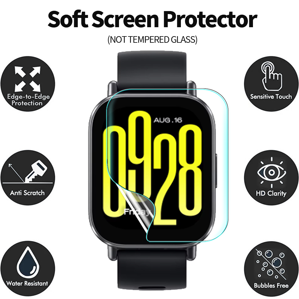 Película de hidrogel para Xiao - Smartwatch Watches Xiaomi reseña y precio