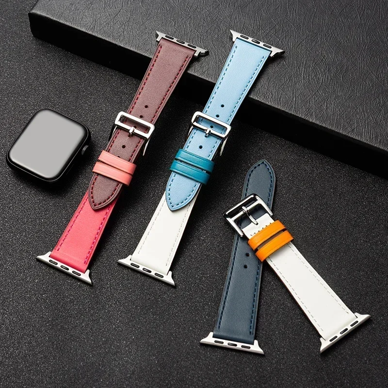 Correa de cuero para Apple Wat - Smartwatch Apple Watches For Women reseña y precio