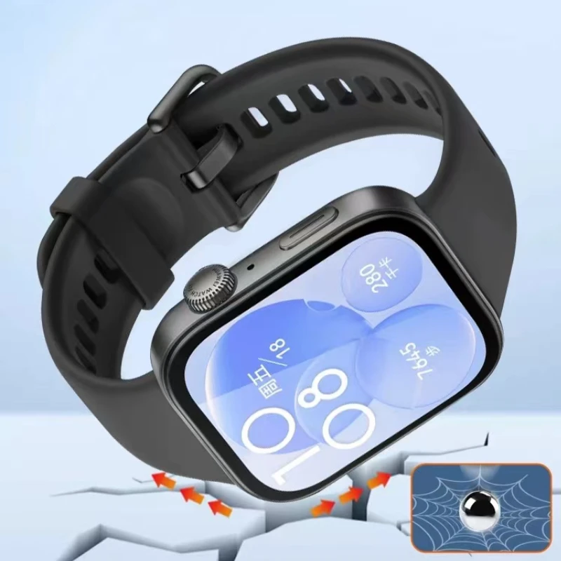Funda de PC + vidrio templado  - Huawei Smartwatch Watch Fit reseña y precio