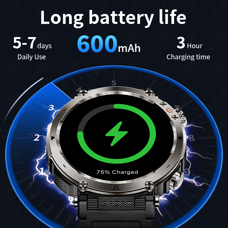 Nuevo reloj inteligente milita - Watch Smart Smartwatch reseña y precio