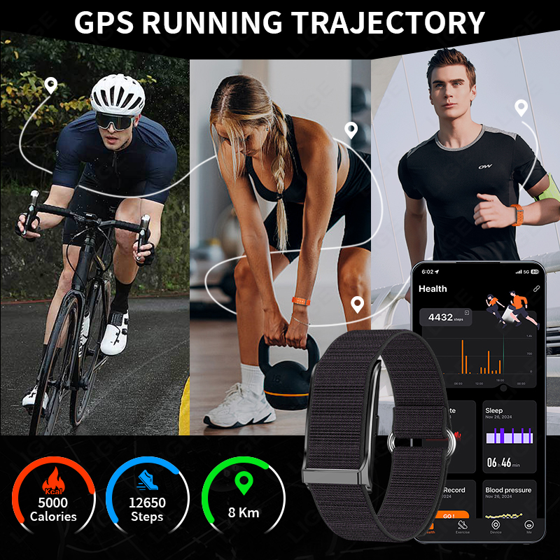 LIGE 100+ deporte Fitness Trac - Smartwatch Sports Watches For Men reseña y precio