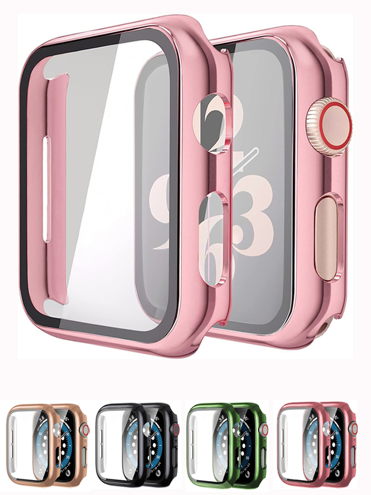 Vidrio + funda para Apple Watc - Smartwatch Apple Watches For Women reseña y precio