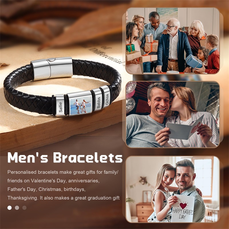 Pulsera con foto personalizada - Smartwatch Sports Watches For Men reseña y precio