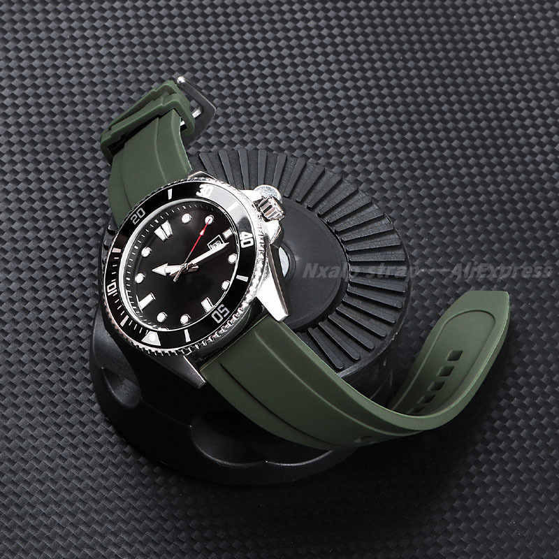 Correa de reloj de silicona de - Watches Rolex Smartwatch reseña y precio