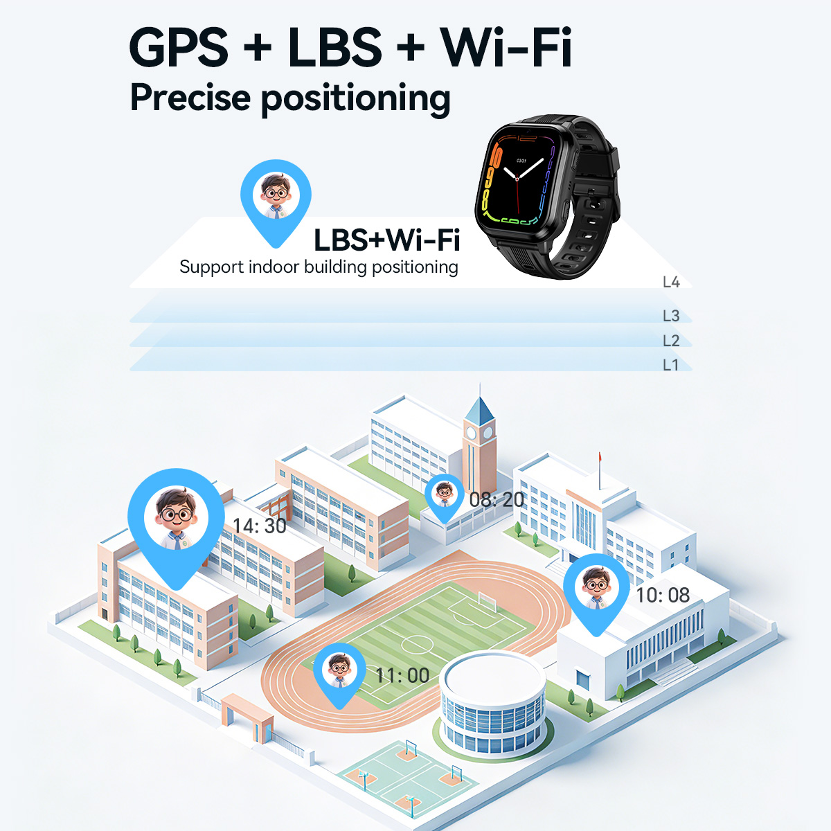 Reloj inteligente HOCO Y108 co - Smartwatch Watches For Boys reseña y precio
