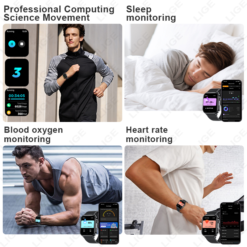Reloj inteligente LIGE Origina - Smartwatch Watches Brands For Women reseña y precio
